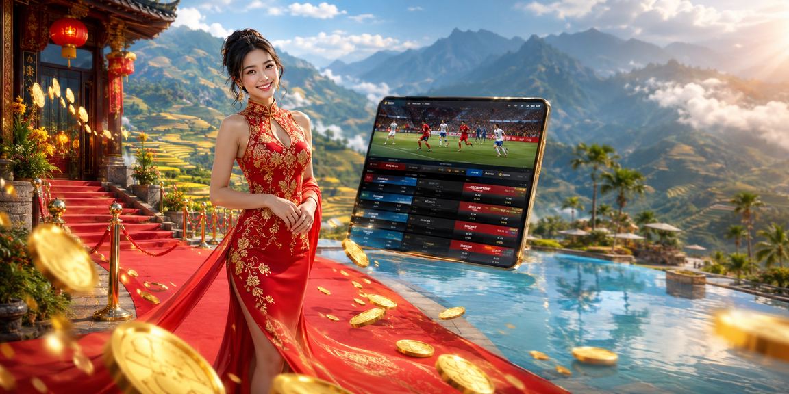 Cảnh lễ hội cá cược casino tại Sapa với người chơi trực tuyến hào hứng